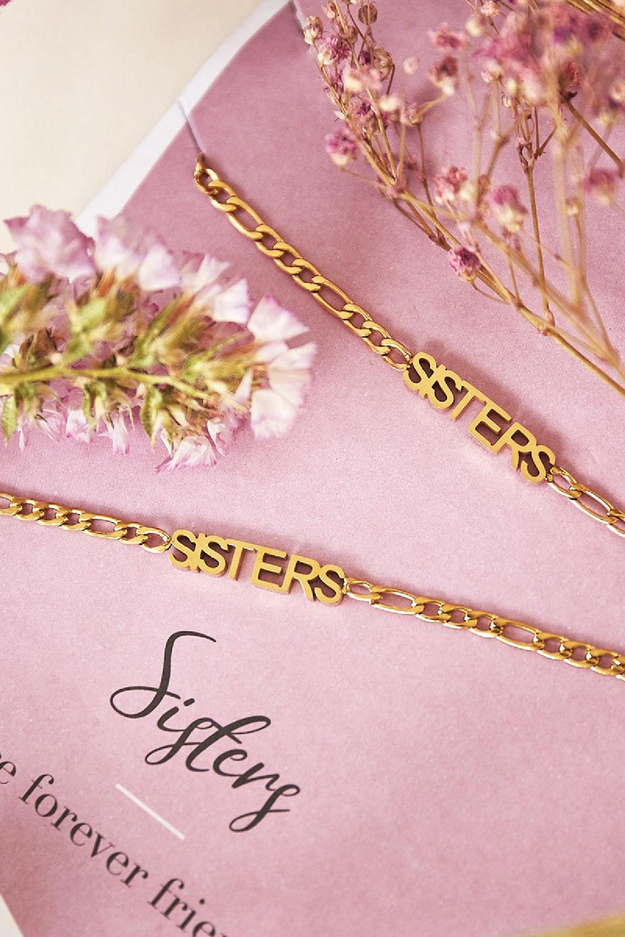 Bracelet Sisters Forever Friends Acier inoxydable Image2